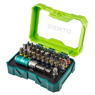 Set de biti 32 buc + suport de biti magnetic , Verto 66H620