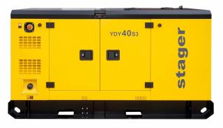 Stager YDY40S3 Generator insonorizat 41kVA, 53A, 1500rpm, trifazat, diesel