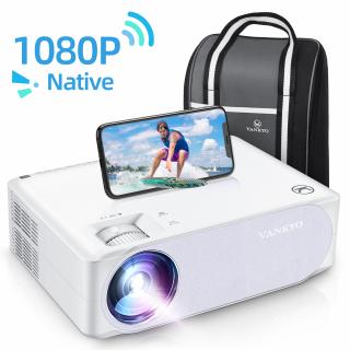 Videoproiector VANKYO Performance V630W, 6000 Lumeni,Wifi,  Native 1080p, LED, HDMI, VGA, AV, USB, Geanta de transport, Telecomanda, Cablu HDMI