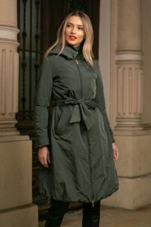 Geaca Rada Madzerini primavara-toamna verde cu gluga