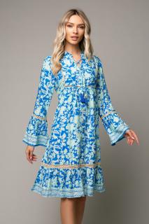 Rochie Meda Boho style cu decolteu in V