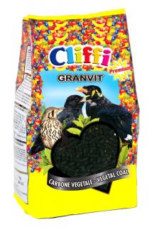 Hrana granulata cu carbune pentru pasari insectivore,Ganvit,1 Kg,Cliffi