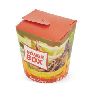 Cutie carton Doner Box 50 buc set