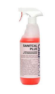 Detergent concentrat anticalcar pentru baie, Sanitcal 750gr
