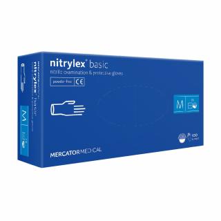 Manusi nitril Nitrylex Basic 100 buc set