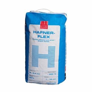 Austroflamm Hafnerflex - adeziv flexibil termorezistent, culoare alba - 20 kg