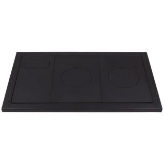 Plita din fonta KT9757 pentru soba de gatit cu dimensiunile 97 x 57 cm