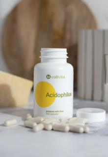 Acidophilus (100 capsule) - Probiotic cu fibre