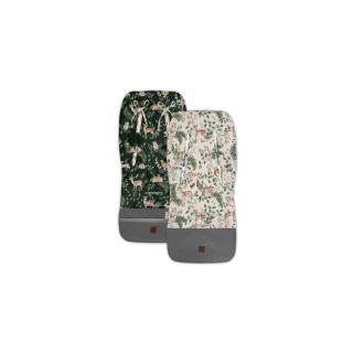 Insert Husa Bumbac Respirabila Carucior sport cu 2 fete, Animals Garden
