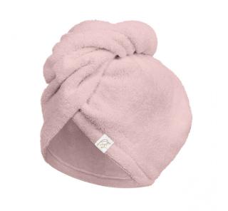 Prosop Turban din bambus pentru mamici si copii ,   Sepia Rose