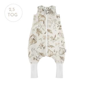 Sac de dormit cu picioare, bumbac 2.5 Tog, Light Boho, S, 1-2 ani