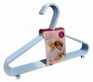 Set 8 umerase pentru haine bebe, Light Blue, Maltex Baby