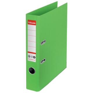 BIBLIORAFT CARTON RECICLAT 5CM VERDE VIVIDA NR1 POWER FSC ESSELTE