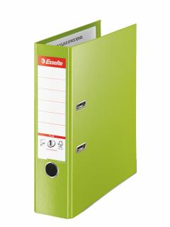 BIBLIORAFT PLASTIFIAT INT-EXT 8CM VERDE JUMBO PLUS ESSELTE