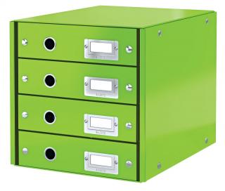 CABINET 4 SERTARE VERDE CLICKSTORE LEITZ