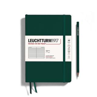 CAIET A5 DR COP. FLEXIBILA VERDE PADURE LEUCHTTURM