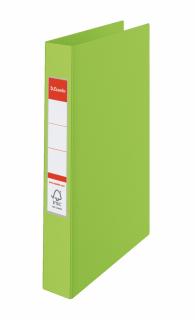 CAIET MECANIC A4 2 INELE 25MM 42MM VERDE STANDARD ESSELTE