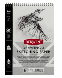 CAIET SPIRA PT SCHITE SI DESEN A4 30F 165G PROFESSIONAL DERWENT