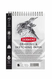 CAIET SPIRA PT SCHITE SI DESEN A5 30F 165G PROFESSIONAL DERWENT