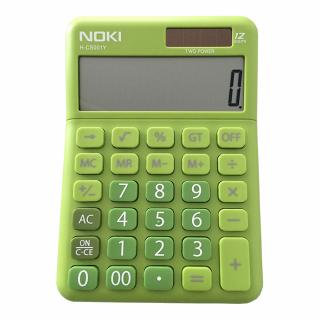 CALCULATOR BIROU 12DIG HCS001 VERDE NOKI