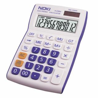 CALCULATOR BIROU 12DIG HCS002 ALB ALBASTRU NOKI