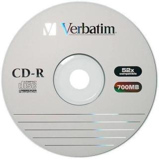 CD-R 700 MB 52x Verbatim