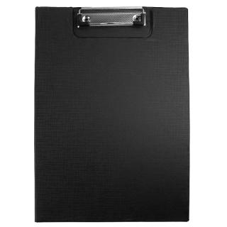 Clipboard carton plastifiat dublu A4 EVOffice - negru