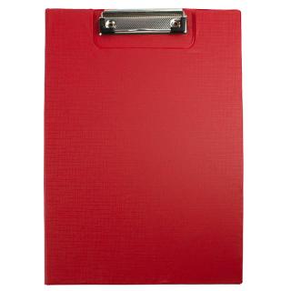 Clipboard carton plastifiat dublu A4 EVOffice - rosu