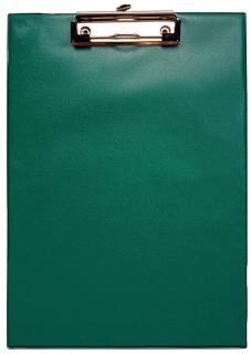 Clipboard carton plastifiat simplu A4(322 230mm)cu agatatoare, suport pix Willgo-verde