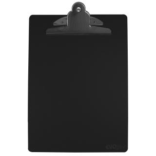 Clipboard plastic simplu A4(320 230mm) cu clema de prindere Jumbo si agatatoare-negru