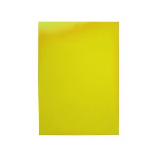 Coperti carton color lucios A4, 250g mp,100 coli top EVOffice galben