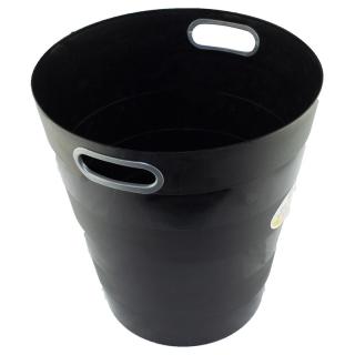 Cos birou plastic 12,5 L( prevazut cu maner) Ark - negru