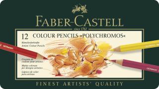 CREIOANE COLORATE 12 CULORI POLYCHROMOS FABER-CASTELL