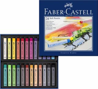 CREIOANE PASTEL SOFT 24 CULORI FABER-CASTELL