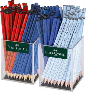 CREION GRAFIT FARA GUMA GRIP 2001 ROSU-ALBASTRU-BLEU 2 72 CUTIE PLASTIC FABER-CASTELL