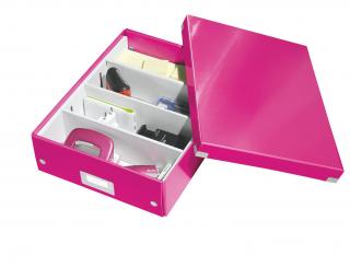 CUTIE ORGANIZER MEDIE ROZ CLICKSTORE LEITZ