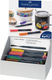 DISPLAY 50 BUC MARKER CREATIV CULORI 2024 FABER-CASTELL