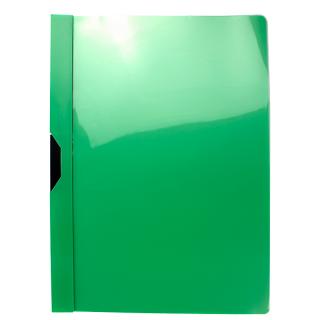 Dosar plastic cu clema metalica, capacitate 50 coli EVOffice -verde