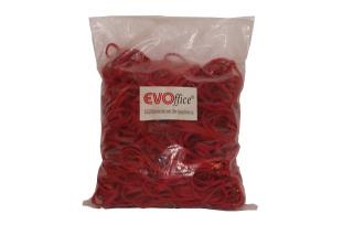 Elastice bani 5.0 mm, diametru 100 mm, 1kg punga EVOffice