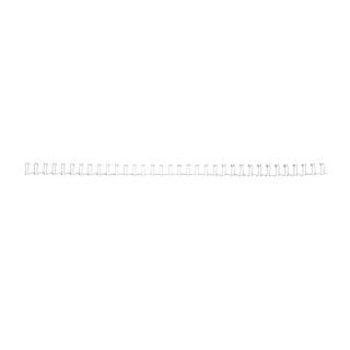 Inele metalice 6.4mm (1 4  ) pentru15-30 coli,100buc cutie EVOffice - alb