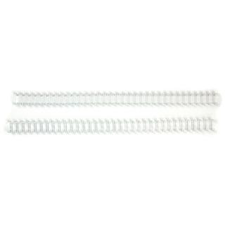 Inele metalice 9.5mm (3 8  ) pt 50-65 coli, 100 buc cutie EVOffice - alb