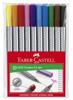 LINER 0.4MM SET 10 GRIP FABER-CASTELL