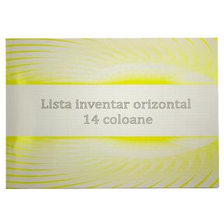 Lista inventariere oriz. A4 FV