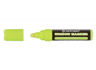 MARKER CRETA LICHIDA GALBEN NEON 2-15MM VARF ROTUND 9121 CENTROPEN