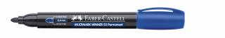 MARKER PERMANENT ALBASTRU VARF ROTUND MULTIMARK WINNER 52 FABER-