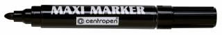 MARKER PERMANENT NEGRU MAXI 2-4MM 8936 CENTROPEN