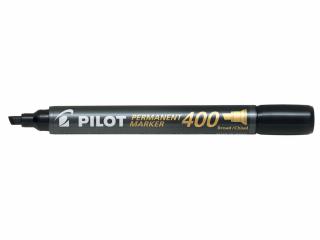 MARKER PERMANENT NEGRU VARF TESIT 4MM P400 PILOT