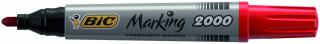 MARKER PERMANENT ROSU VARF ROTUND 2000 BIC