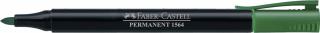 MARKER PERMANENT VERDE SLIM 1564 FABER-CASTELL