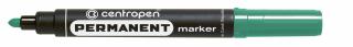 MARKER PERMANENT VERDE VARF ROTUND 2.5MM 8566 CENTROPEN